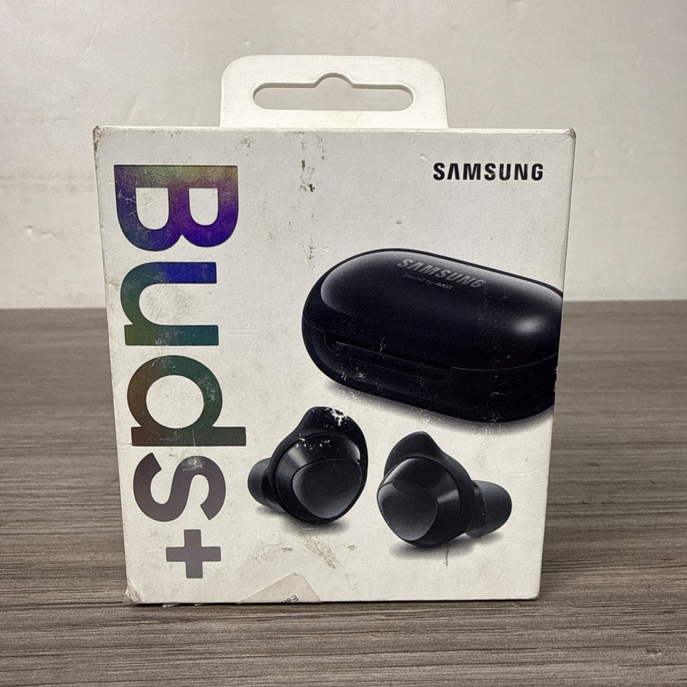 Samsung Galaxy Buds+ Plus SM-R175 BLACK Wireless Earbud Headphones - New Sealed